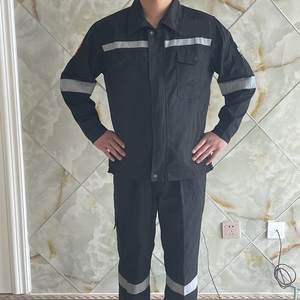 Wholesale Fire Resistant Workwear <b>Safety</b> <b>Clothing</b> Flame Retardant <b>Reflective</b> Hi Vis Long Sleeve Work Wear Fr Coverall - Product Image 2