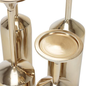 Candelabro de latón duradero de la mejor calidad, candelabro de hierro de color y tamaño personalizados para decoración del hogar y barras para Pascua - Product Image 3