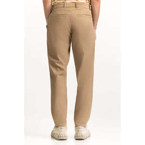 Pantalones Chinos Aviator Color Caqui, 100% Algodón, Logotipo Personalizable, Corte Recto, Cierres de Cremallera, Estilo Formal, Tallas XL a 6XL Disponibles, MN-TRC-SS25-015 - Product Image 4