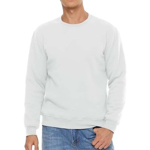 Sweat-shirt à épaules tombantes en polaire éponge pour homme Doublure Sherpa - Product Image 1