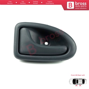 มือจับประตูด้านในซ้าย สีเทา แบบแกน รุ่น BDP99 สำหรับ Clio 2 Scenic Megane 1 Trafic Master 2 Mascott Logan 1 Movano Vivaro A Interstar - Product Image 2