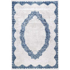 Elkenz EK012 Alfombra de área de larga duración Alfombra blanca con textura suave - Product Image 1