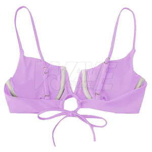 Chất Lượng Cao Tùy Chỉnh Của Phụ Nữ 2-Mảnh Bộ Bikini Set Với Cao Cắt Dưới Thư Mô Hình-Nhãn Hiệu Riêng Giá Thấp - Product Image 6