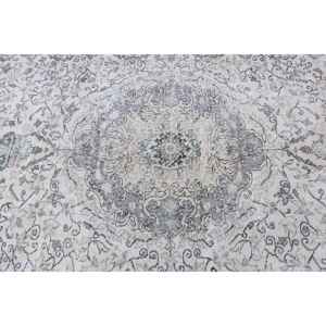 Alfombra Turca Vintage, Grande, 6.46x9.4 pies (197x287 cm), Alfombra de Lana Gris Abstracta - Product Image 5