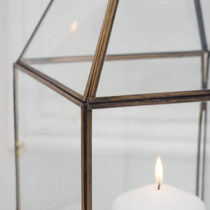 European Style <b>Gold</b> <b>Lantern</b> Brass Metal Glass Candle Holder for Wedding Decorations Metal Candle Holders <b>Lanterns</b> & Jars - Product Image 5