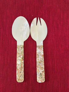 Cuillère élégante pour caviar, cuillère en nacre faite à la main pour les repas haut de gamme, cuillère en nacre de 99 GD - Product Image 5