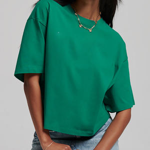 Vente en gros de t-shirts de qualité supérieure en coton, style unique, nouveau t-shirt d'été à la mode pour femmes à vendre - Product Image 4