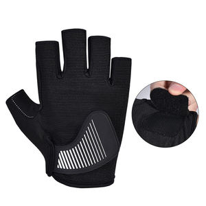 Guantes de Gimnasio Antideslizantes Personalizados para Entrenamiento, Guantes Ajustables para Levantamiento de Pesas con Muñequera - Product Image 4