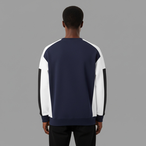 Sweat-shirt ample pour homme en coton 100% de haute qualité, 450 g/m², avec impression personnalisée, lourd, surdimensionné, basiques, pour hommes - Product Image 4