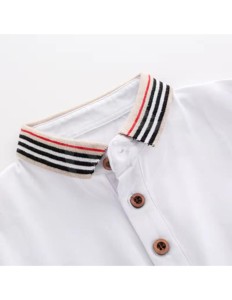 Niños de alta calidad para camisa Polo Diseño único con material de secado rápido y transpirable Manga corta en talla grande Nueva llegada - Product Image 2