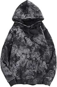 Pull-over à capuche unisexe avec logo personnalisé en gros 100% coton Tie-Dyed Plus Size Logo personnalisé Blank Plain Design pour hommes Hiver - Product Image 2