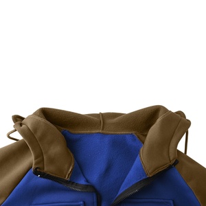 เสื้อฮู้ดดี้ผู้ชายแบบซักได้ ผ้าโพลีเอสเตอร์/คอตตอนเนื้อหนา สไตล์สตรีทแวร์ ปักลาย โอเวอร์ไซส์ ไหล่ตก มีฮู้ด - Product Image 4