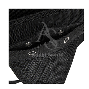 Protector de ingle de boxeo para hombres, protector de ingle de malla negra ajustable para Kickboxing Muay Thai Taekwondo y artes marciales - Product Image 3