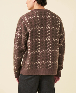 Vente en gros Fabricant de pulls personnalisés 100% coton Pulls pour hommes à manches longues Confortable Chaud Anti-rétrécissement - Product Image 2