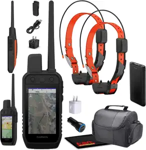 100% ใหม่ Garmins Alpha 300 (TT 25 Bundle) GPS สุนัขระบบติดตาม Bundle ติดตาม GPS และอุปกรณ์การฝึกอบรมระยะไกล + กระเป๋าสนาม