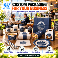 Fournitures pour cafés AT PACK, vente en gros de fournitures pour cafés personnalisées, emballages, gobelets en papier, gobelets en PET, sacs, boîtes, serviettes, service