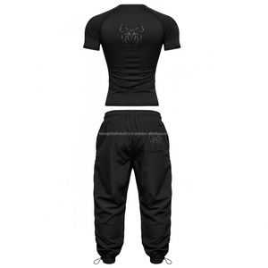 Unisex <b>Compression</b> Base Layer Nylon Racerback <b>Shorts</b>-Lightweight <b>Short</b> Sleeve Muscle Fit for Weightlifting & Muscle Recovery - Product Image 4