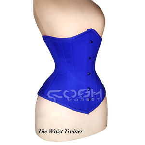 Corsets Cosh, corset en coton rouge à armatures en acier, sous-poitrine, fournisseur de corsets - Product Image 3