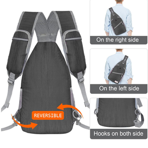 Bolsa Bandolera Cruzada de Diseño Nuevo con Logotipo Personalizado, Negra, de Algodón y Poliéster, para Viaje, con Forro de Nailon y Múltiples Bolsillos - Product Image 5