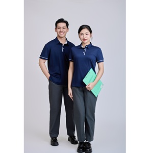 Chemise décontractée à manches courtes pour homme, en tissu TC 60% coton 40% polyester, résistante aux plis, facile d'entretien, fabrication OEM au Vietnam - Product Image 3