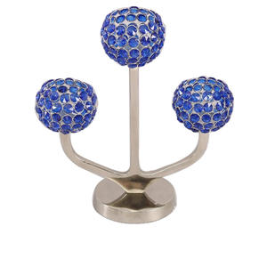 Support de bougie en métal doré au design créatif pour décoration de mariage à domicile, vente chaude, bougeoir pour bougie chauffe-plat - Product Image 3