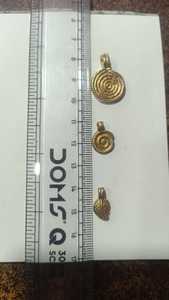 Dijes de latón con acabado antiguo hechos a medida para Arte y manualidades de micro macramé adecuados para reventa - Product Image 6