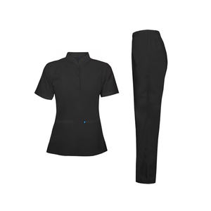 Precio al por mayor uniforme de hotel para mujeres de Bangladesh diseño moderno elegante multicolor manga corta ropa de trabajo lavable - Product Image 6