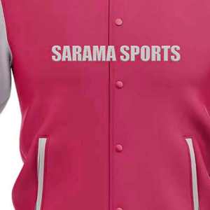 Veste universitaire avec manches en cuir, patch en chenille brodé personnalisé, fournisseur de vestes universitaires - Product Image 5