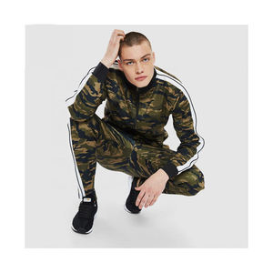 Survêtement sur mesure pour hommes Combinaison de sport de jogging pour hommes à fermeture éclair et sans capuche de Turkiye - Product Image 5