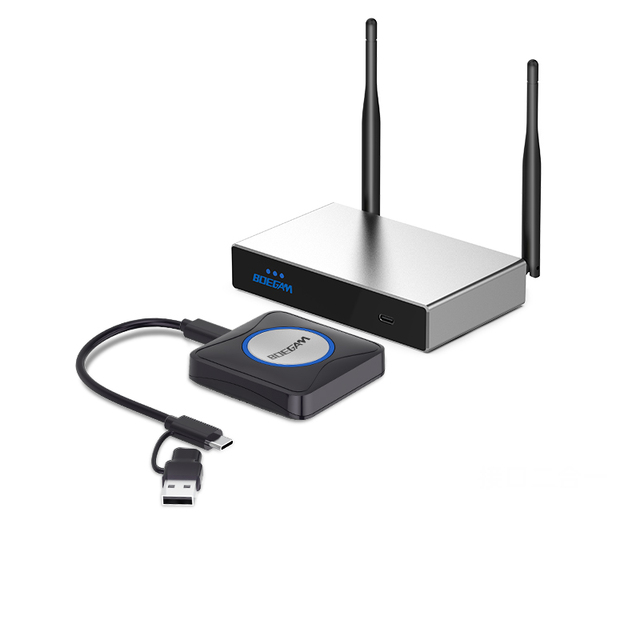 High Quality Ultra-Low Latency 4K 60Hz Wireless Presentation and Collaboration System for Multi-Device Teamwork and Presentation