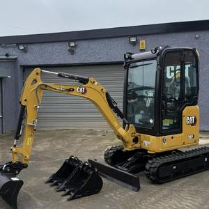 Pour CAT 302CR Mini pelle basses heures chargeur frontal chargeur sur chenilles avec Huade boîte de vitesses hydraulique pompe moteur roulement du moteur - Product Image 1