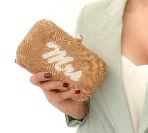 Wholesale Custom Women's Luxury Evening Clutch <b>Bag</b> Clear Designer Purse Gold Chain Light Flower Handbags Customized Logo Pattern - Product Image 1