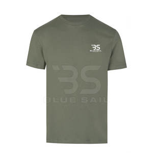 Vente en gros de t-shirts 100% coton pour homme impression de logo personnalisé mode d'été décontractée t-shirts classiques en coton pour homme - Product Image 3