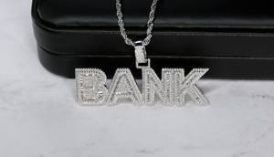 Personalizar único Moissanite encanto Colgante con cadena cubana Iced Out Collar personalizado regalo para él joyería de Hip hop personalizada - Product Image 4