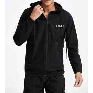 Ensemble de survêtement à capuche de qualité supérieure Streetwear en coton épais deux pièces pour unisexe tenue décontractée quotidienne - Product Image 2