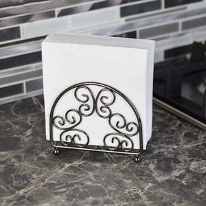 Porte-serviettes en acier inoxydable de qualité supérieure porte-mouchoirs de la meilleure qualité pour support de support de mouchoirs décoratif de table - Product Image 2