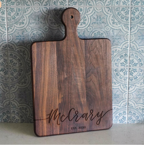 Planches à découper en bois épaisses vierges personnalisées pour la cuisine, bloc, planche à découper intelligente en bois, bambou, acacia, noyer noir - Product Image 1