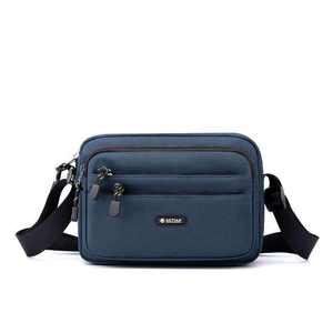 Haute qualité grand sac de messager rétro classique Vintage toile épaule fronde bandoulière léger Polyester poitrine sac imprimé - Product Image 3
