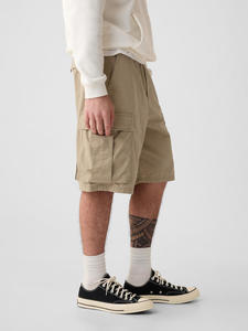 Pantalones cortos Cargo de estilo veraniego personalizados para hombre con Bolsillo grande, pantalones de cinco puntos de marca a la moda, monos, patrón sólido, ajuste holgado - Product Image 4