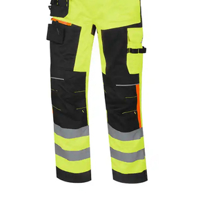 Custom Brand CE Certified Men's Safety <b>Work</b> <b>Cargo</b> Pants LED Flash 6 Pockets Polyester Material Holster Pockets OEM Service - Product Image 6