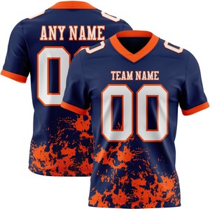 Camisetas de Fútbol Americano Personalizables Profesionales - 100% Poliéster, Impresión Digital, Bordado, Secado Rápido, Mangas Cortas, Personalizadas - Product Image 5