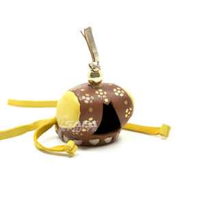 Venta caliente cetrería Hawking árabe capucha estilo Qatar capucha cuero genuino Qatri capucha con tirantes de cuero - Product Image 4