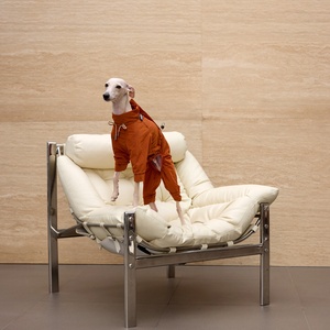 Impermeable <span class=keywords><strong>para</strong></span> Perros Color Naranja Brillante, con Capucha, Traje Impermeable <span class=keywords><strong>para</strong></span> Mascotas, Ropa <span class=keywords><strong>para</strong></span> Perros <span class=keywords><strong>para</strong></span> Exteriores, OEM - Product Image 6