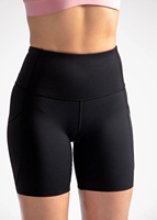 Shorts de Yoga Transpirables de Cintura Alta con Botones para Mujer, Corte Regular, Secado Rápido, Resistentes al Sudor, Control de Abdomen, Resistentes al Viento