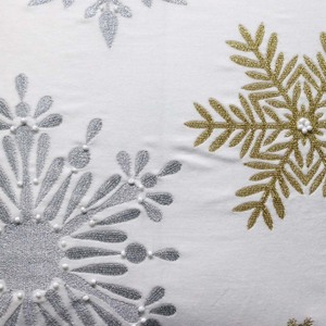 wholesale 100% Cotton <b>Christmas</b> Embroidery Design Cushion case Cotton Velvet Cushion Cover <b>Pillow</b> Cushion Cover case - Product Image 4