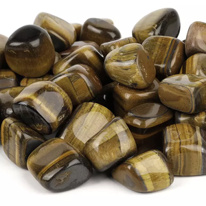 Pierre naturelle en cristal naturel, pierre de guérison oeil de tigre jaune pour la décoration d'exis Crystal export, vente en gros - Product Image 4