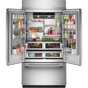 Refrigerador Integrado de Puerta Francesa con Congelador Inferior KBFN542SPS de 42 Pulgadas y 24.2 Pies Cúbicos, 2026 Capacidad total sin escarcha con descongelación automática - Product Image 5