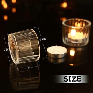 Custom Glass Candle Jars 2024 New Candle Cups <b>clear</b> High Borosilicate Glass Candle Jar - Product Image 5
