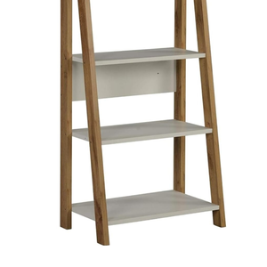 Hiện Đại Mộc Mạc Năm Tầng Trắng Thang Kệ Gỗ Nghiêng Kệ Sách Cho Nhà Văn Phòng Ăn Đồ Nội Thất Phòng Khách Phòng Khách - Product Image 6