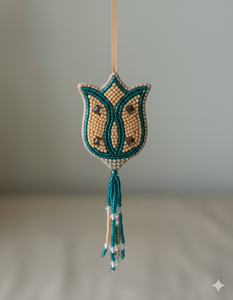 Carillon à vent en perles de cristal œil de protection contre le mauvais œil fait à la main, porte-bonheur, porte-clés pour sacs, voitures, cadeaux, décoration de la maison, Feng Shui - Product Image 6